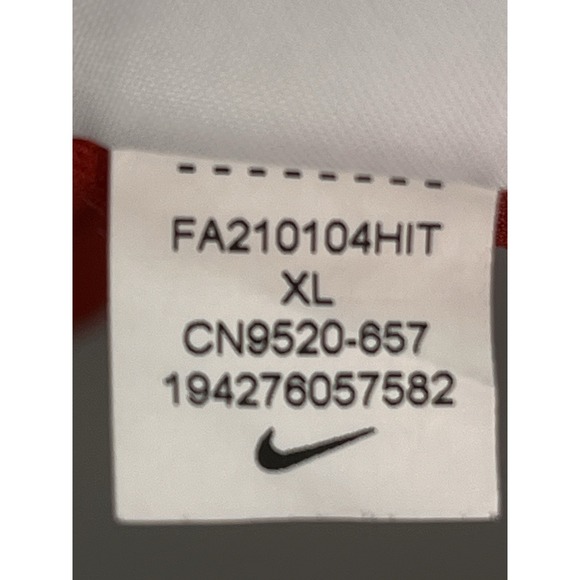 Nike Cincinnati Reds Jacket Mens XL Red Full Zip Dri Fit MLB Performance NWOT Tm - Picture 6 of 12